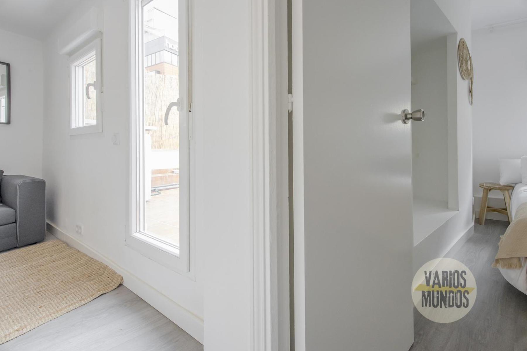 Atico Calle Silva Para 3Pax Con Terraza Esquina Con Gran Via E2 마드리드 외부 사진