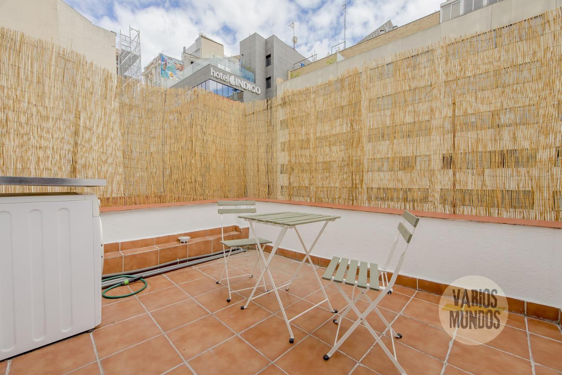 Atico Calle Silva Para 3Pax Con Terraza Esquina Con Gran Via E2 마드리드 외부 사진
